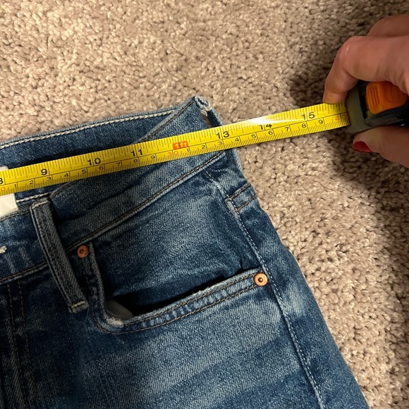 MOTHER HIGH WAISTED RIDER SKIMP SZ26 EUC - Picture 14 of 14